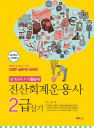 2016 신개정판 전산회계운용사 2급 실기 (CAMP sERP)